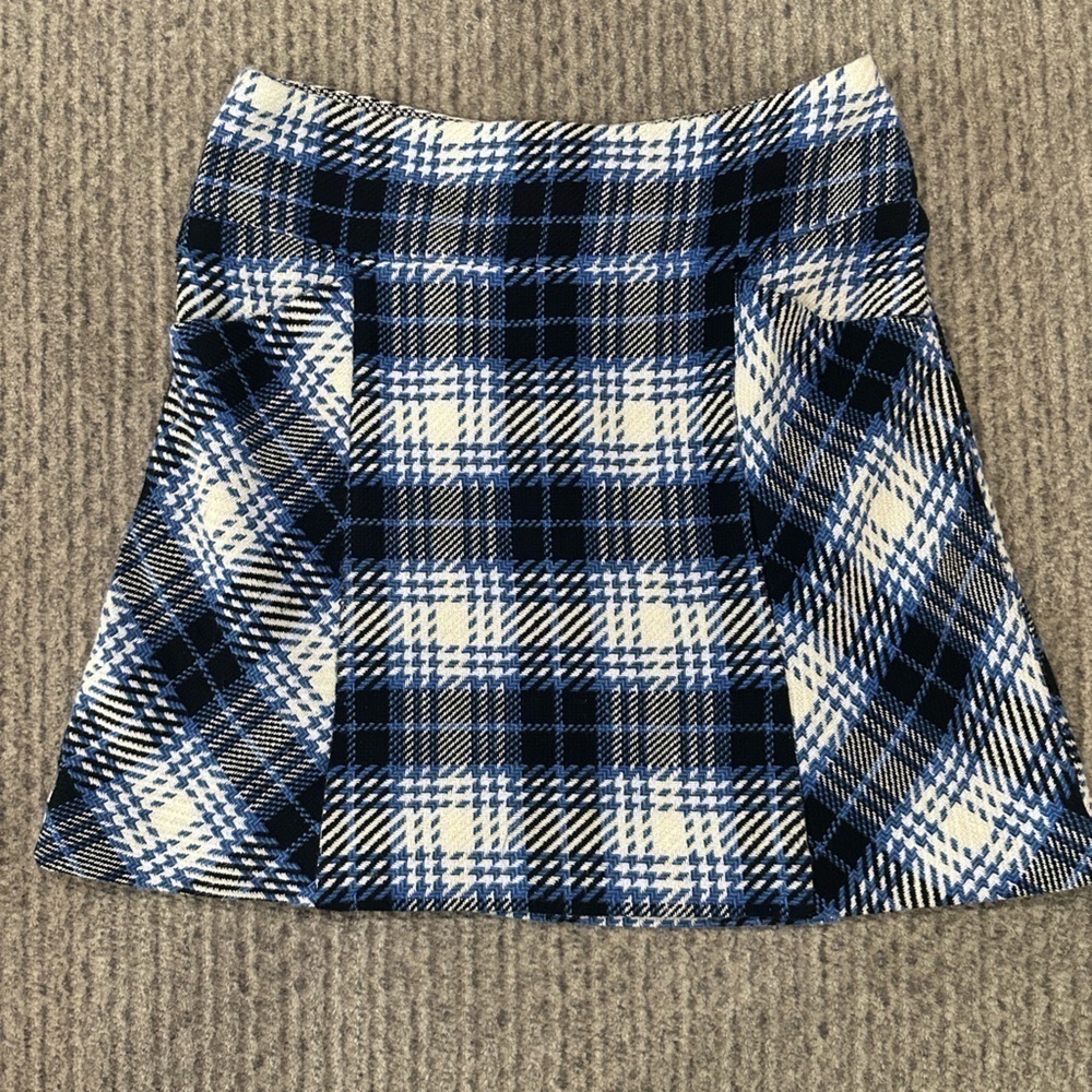 Maeve by Anthropologie Tweed, Plaid Skirt, EUC!!